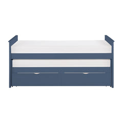 Nora Blue Twin/ Twin Bed - Ornate Home