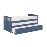 Nora Blue Twin/ Twin Bed - Ornate Home