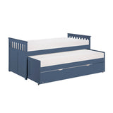 Nora Blue Twin/ Twin Bed - Ornate Home
