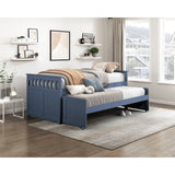 Nora Blue Twin/ Twin Bed - Ornate Home
