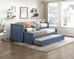 Nora Blue Twin/ Twin Bed - Ornate Home