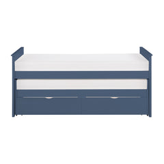 Nora Blue Twin/ Twin Bed - Ornate Home