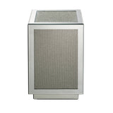 Noralie  Accent Table with Faux Diamond Inlay - Ornate Home