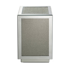 Noralie  Accent Table with Faux Diamond Inlay - Ornate Home