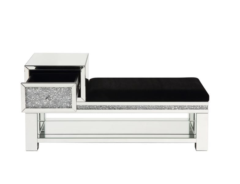 Noralie Bench w/Storage - Ornate Home