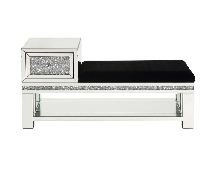 Noralie Bench w/Storage - Ornate Home