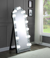 Noralie Beveled Mirrored Floor Mirror - Ornate Home
