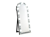Noralie Beveled Mirrored Floor Mirror - Ornate Home