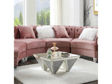 Noralie Coffee Table Inversed Pyramid Base - Ornate Home