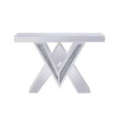 Noralie Console Table V Shape - Ornate Home