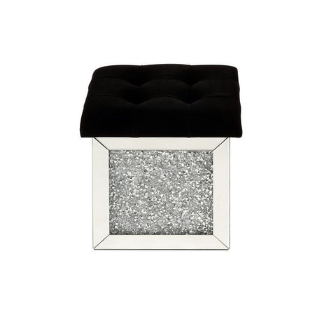 Noralie Cube Ottoman w/Storage - Ornate Home