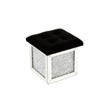 Noralie Cube Ottoman w/Storage - Ornate Home