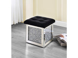 Noralie Cube Ottoman w/Storage - Ornate Home