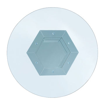 Noralie Dining Table Angular Hexagonal Base - Ornate Home