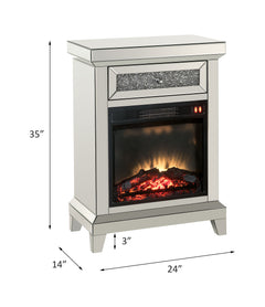 Noralie Drawer Top Fireplace - Ornate Home