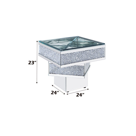 Noralie End Table Square & Three Tier - Ornate Home