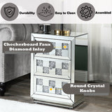 Noralie Faux Diamonds Accent Table - Ornate Home