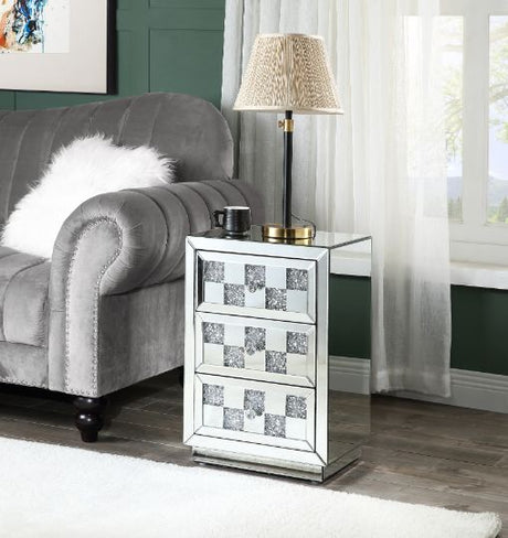 Noralie Faux Diamonds Accent Table - Ornate Home