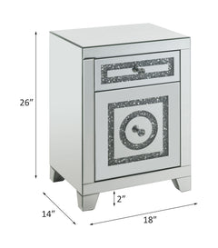 Noralie Faux Diamonds Accent Table - Ornate Home