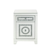Noralie Faux Diamonds Accent Table - Ornate Home