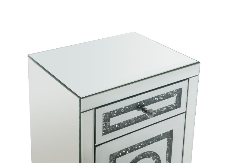 Noralie Faux Diamonds Accent Table - Ornate Home