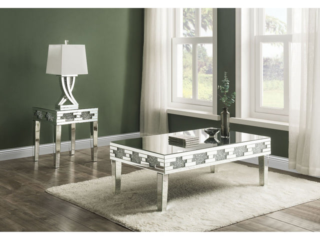 Noralie Faux Diamonds Coffee Table - Ornate Home