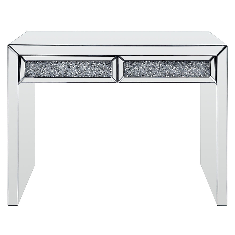 Noralie Faux Diamonds Console Table - Ornate Home