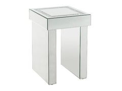 Noralie Faux Diamonds End Table - Ornate Home