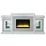 Noralie Faux Diamonds Fireplace 39" H - Ornate Home