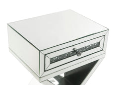 Noralie Faux Diamonds X-Base Accent Table - Ornate Home