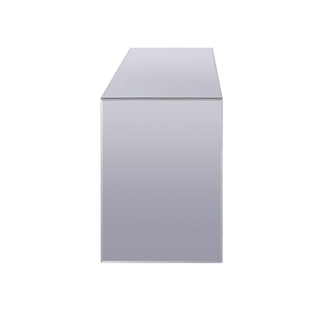 Noralie Mirrored & Faux Diamonds TV Stand w/ Storage - Ornate Home