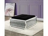 Noralie Ottoman w/Storage (35" W) - Ornate Home
