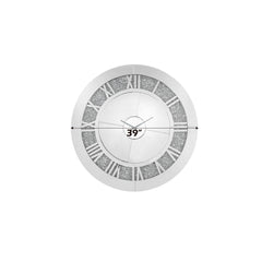 Noralie Round Wall Clock - Ornate Home