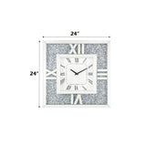 Noralie Square Wall Clock - Ornate Home