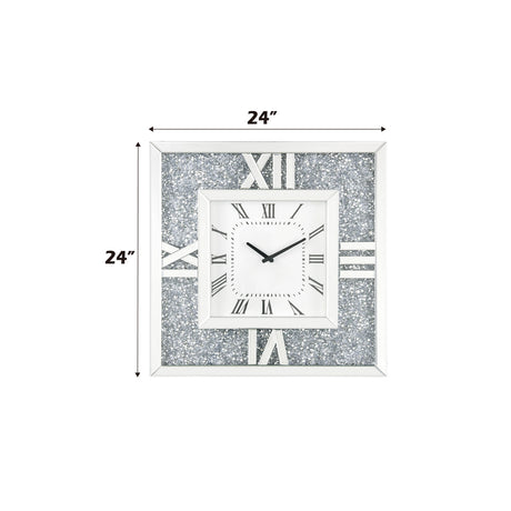 Noralie Square Wall Clock - Ornate Home