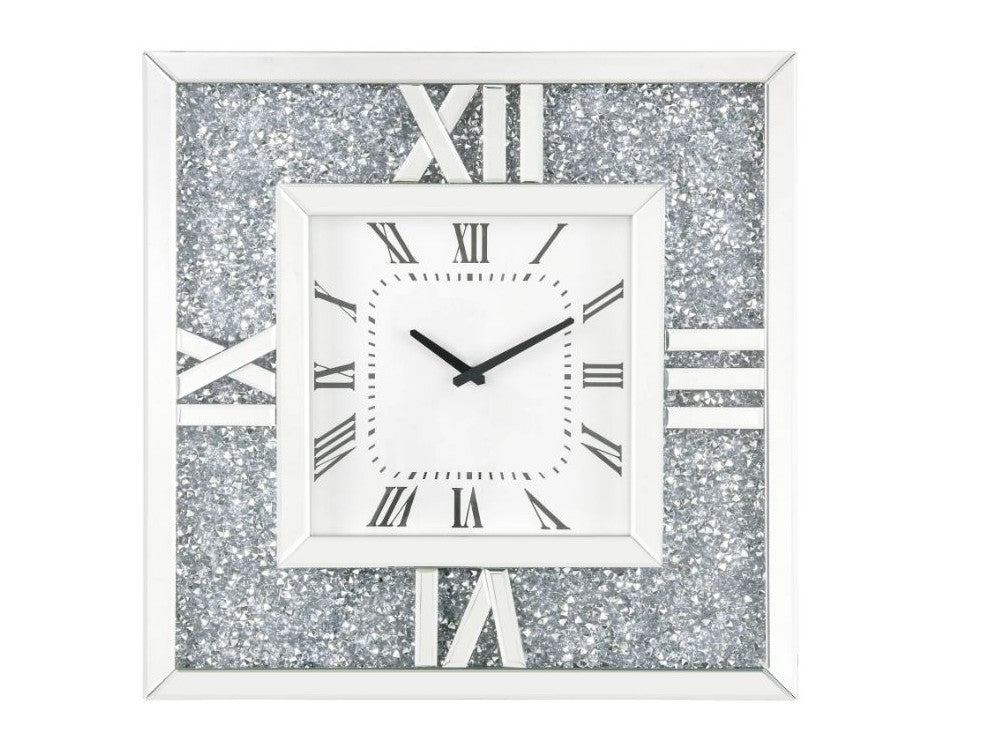 Noralie Square Wall Clock - Ornate Home