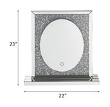 Noralie Table Mirror/Decor w/ LED - Ornate Home