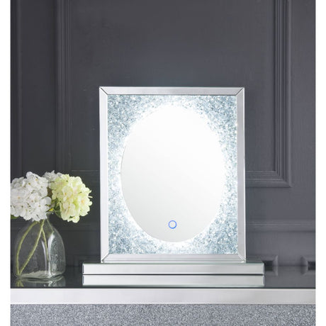 Noralie Table Mirror/Decor w/ LED - Ornate Home