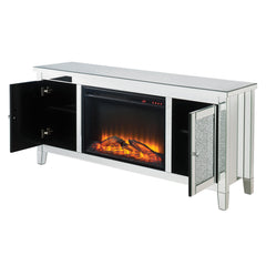 Noralie Tv Stand W/Fireplace (28"H) - Ornate Home