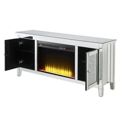 Noralie Tv Stand W/Fireplace (28"H) - Ornate Home