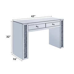 Noralie Vanity Desk w/ 2 Drawers - Ornate Home