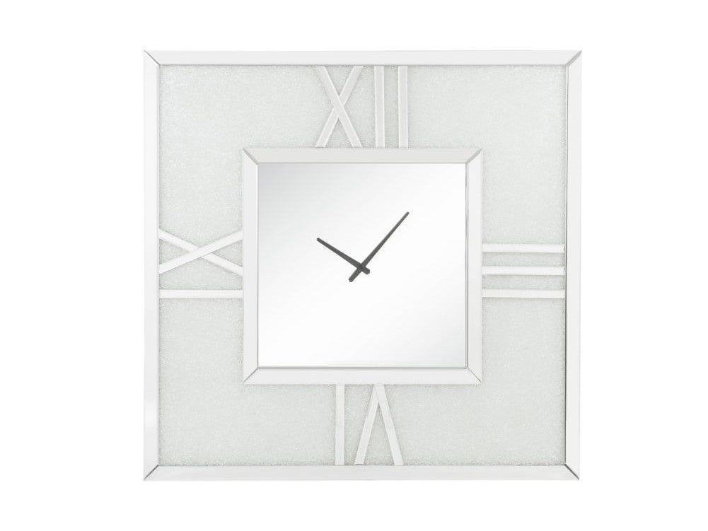 Noralie Wall Clock w/ LED - Ornate Home