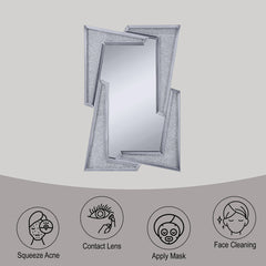 Noralie Wall Mirror/Decor Asymmetric Style - Ornate Home