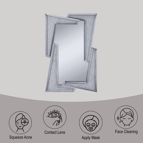 Noralie Wall Mirror/Decor Asymmetric Style - Ornate Home