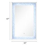 Noralie Wall Mirror/Decor w/ LED - Ornate Home