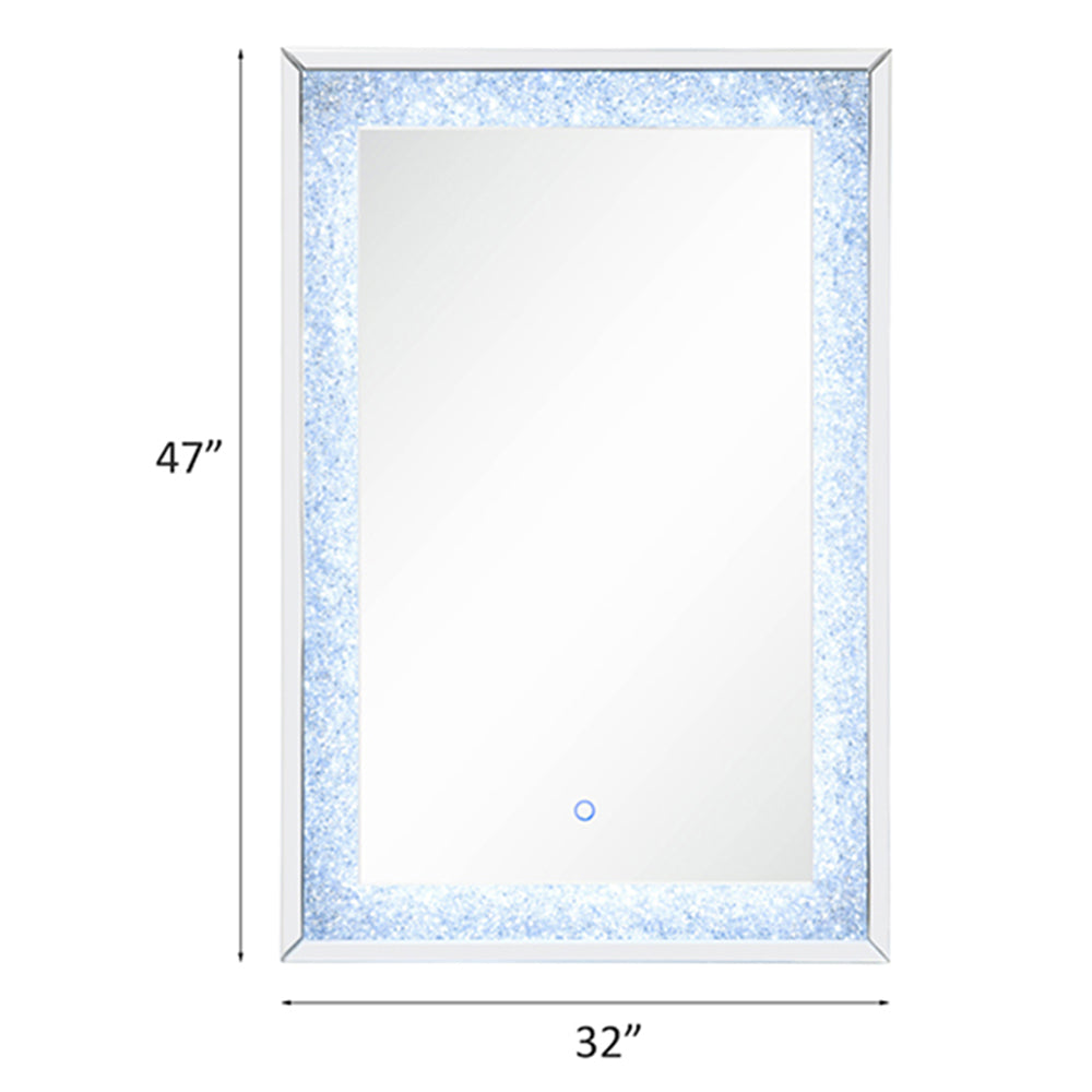 Noralie Wall Mirror/Decor w/ LED - Ornate Home
