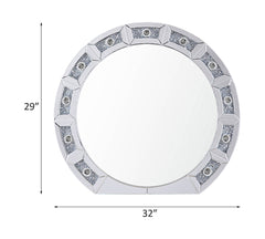 Noralie Wall Mirror/ Decor w/ Light - Ornate Home
