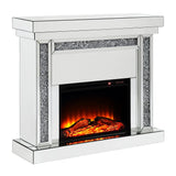 Noralie Wide Mantel Fireplace - Ornate Home