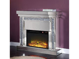 Noralie Wide Mantel Fireplace - Ornate Home