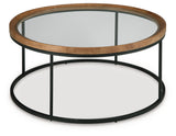 Noraluna Medium Brown Coffee Table - Ornate Home